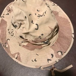 Camouflage booney hat Size 7 3/4
